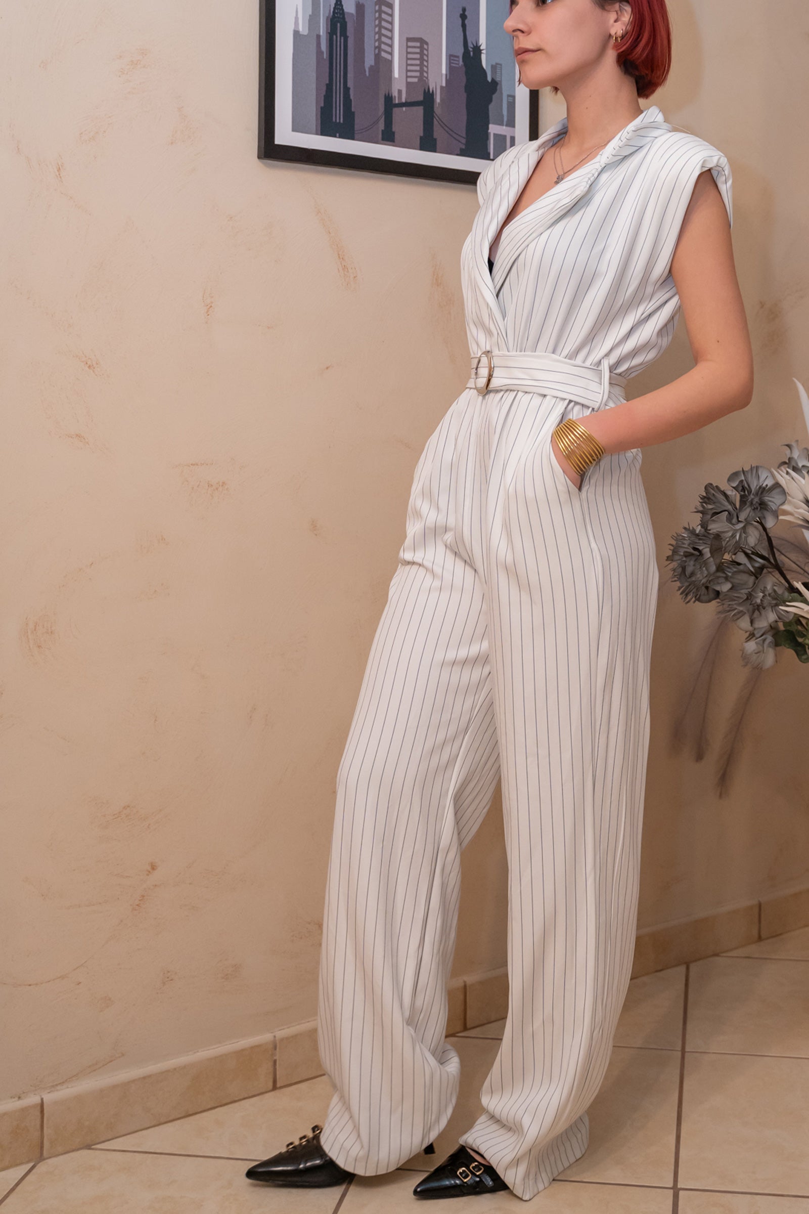 Jumpsuit Panna Gessato