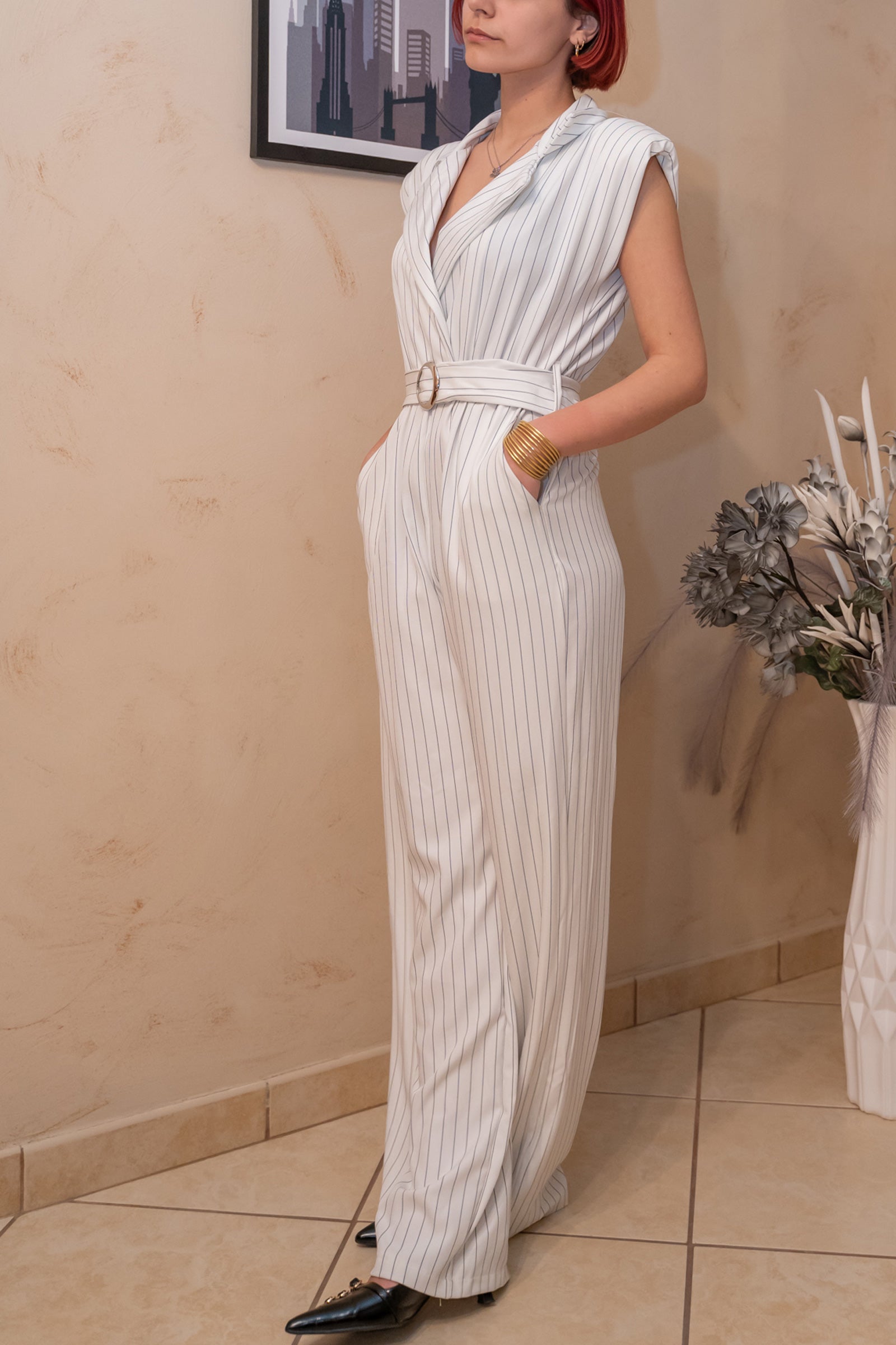 Jumpsuit Panna Gessato